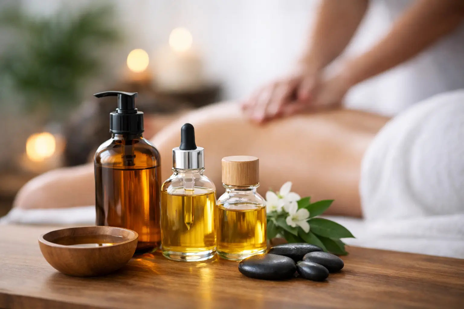 Professional Massage Oils That Work Harder