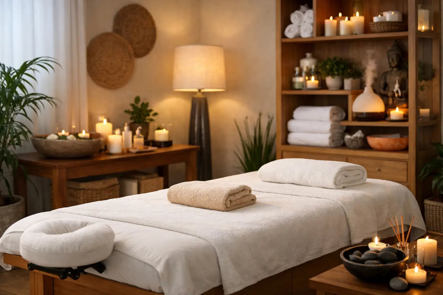 Massage Room Setup Example for Pros