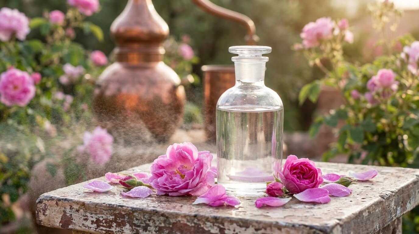 Moroccan Rose Water Face Mist, Facial Moisturizer, Skin Care Information