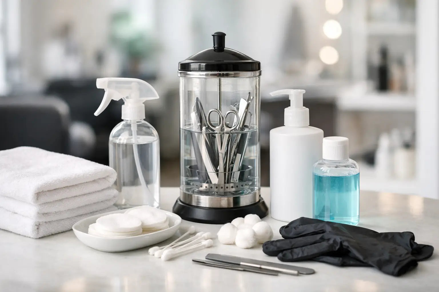 Salon Sanitation Supplies Guide for Pros