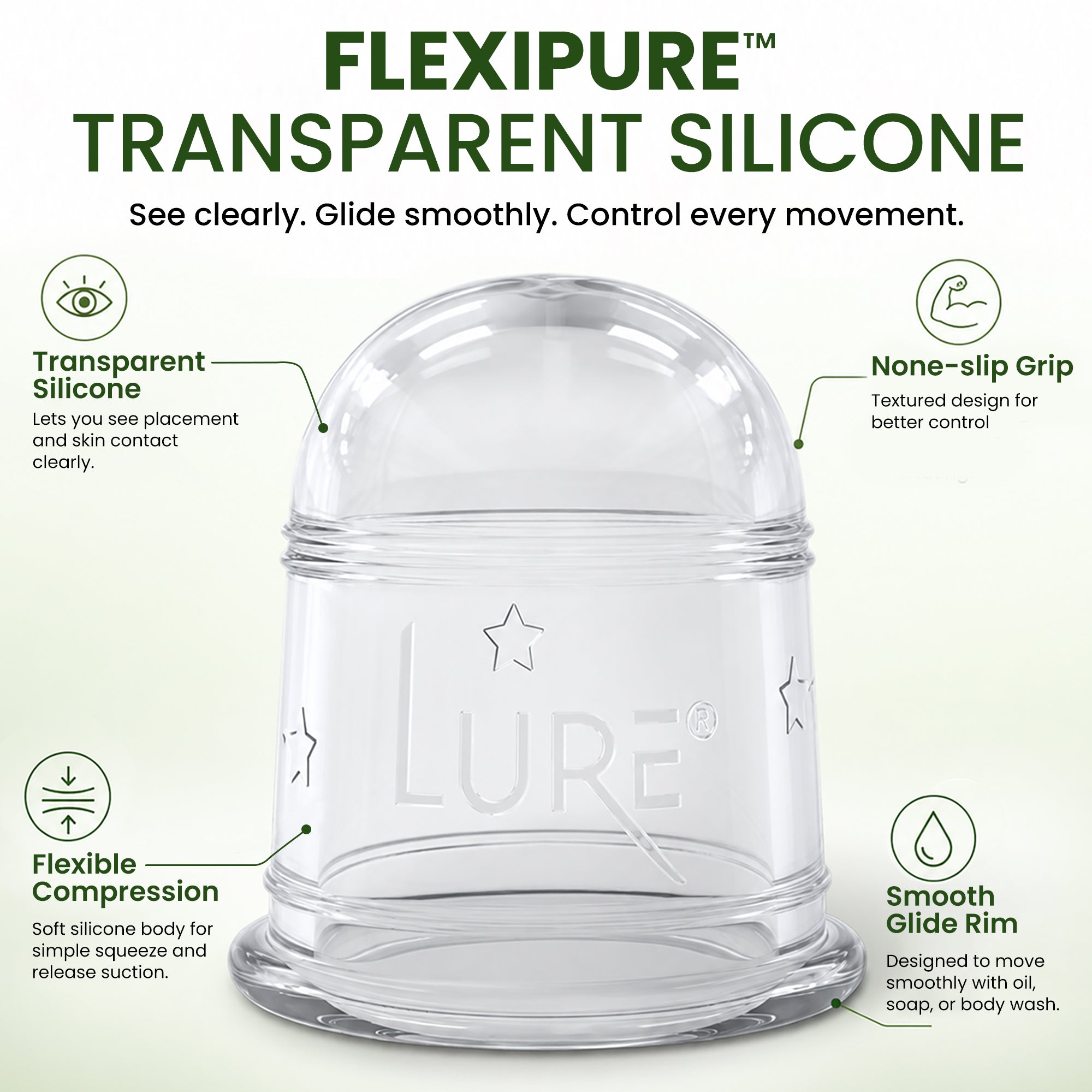ZEN Cupping Therapy Set - 6 Cups