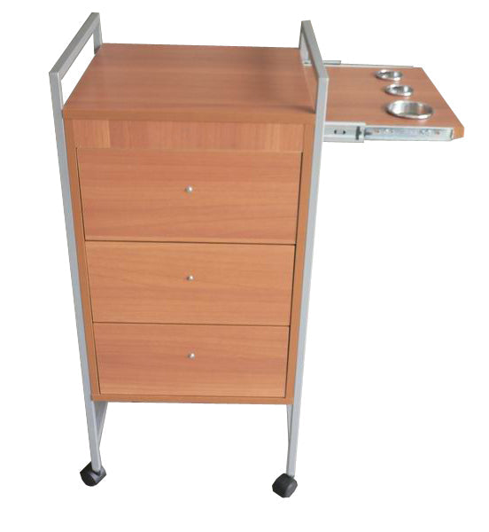 Hair Trolley with Appliance Holders - Spa & Bodywork Market