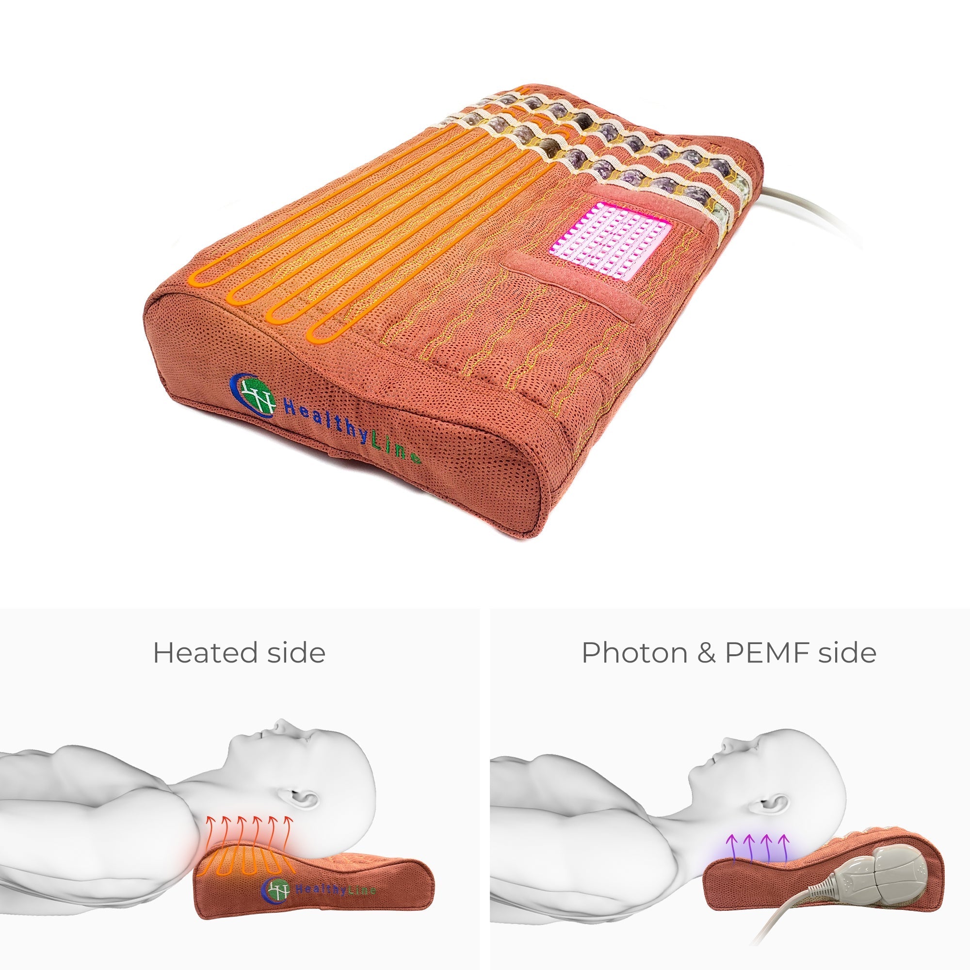 HealthyLine TAO-Mat Pillow Soft | Photon Matrix PEMF InfraMat Pro