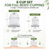 ZEN Cupping Therapy Set - 6 Cups