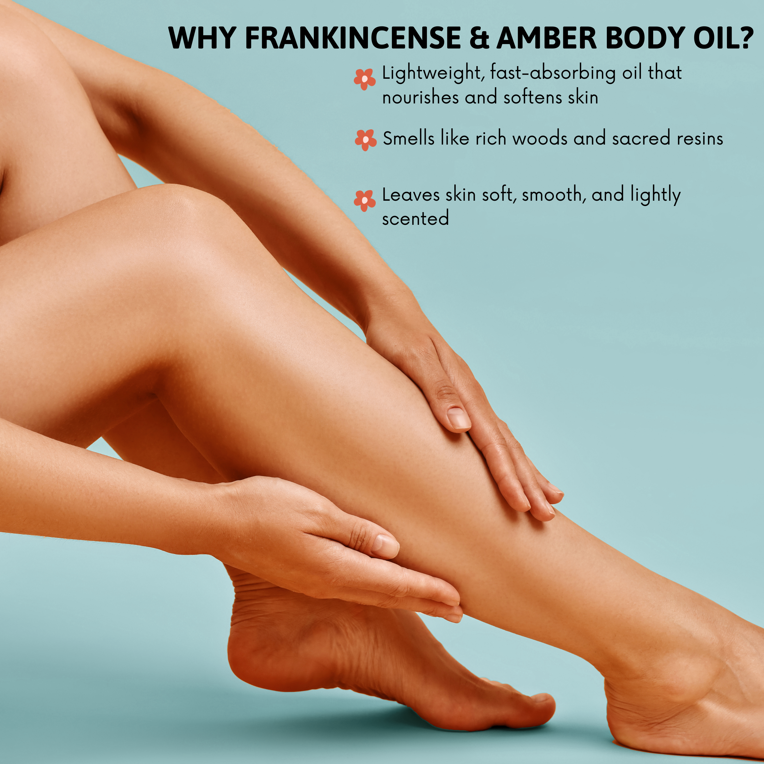 Frankincense & Amber Aromatherapy Massage & Body Oil