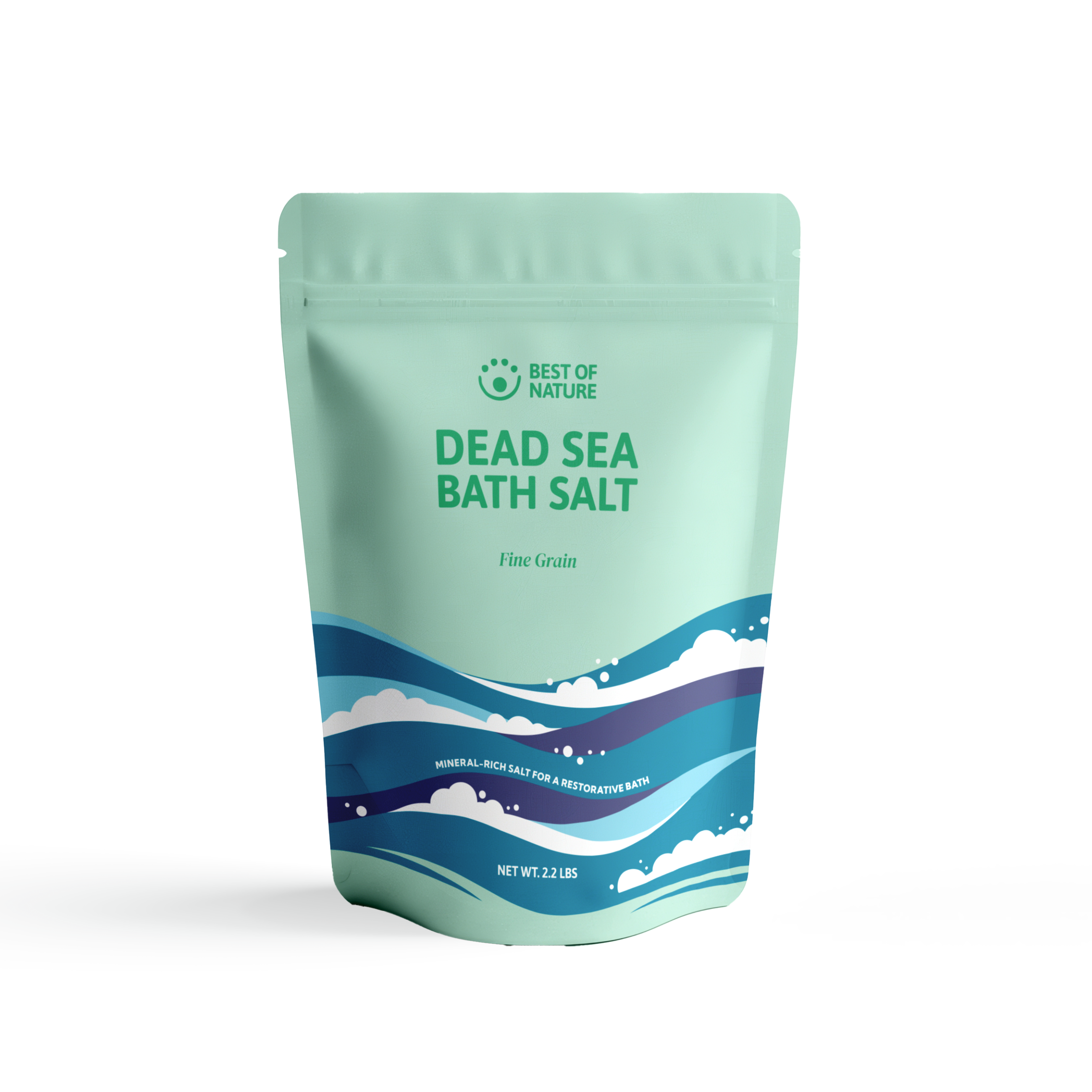 Dead Sea Mineral Bath Salt (Fine Grain)