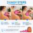 EDGE Silicone Cupping Therapy Massage Set Blue, 4 Cups