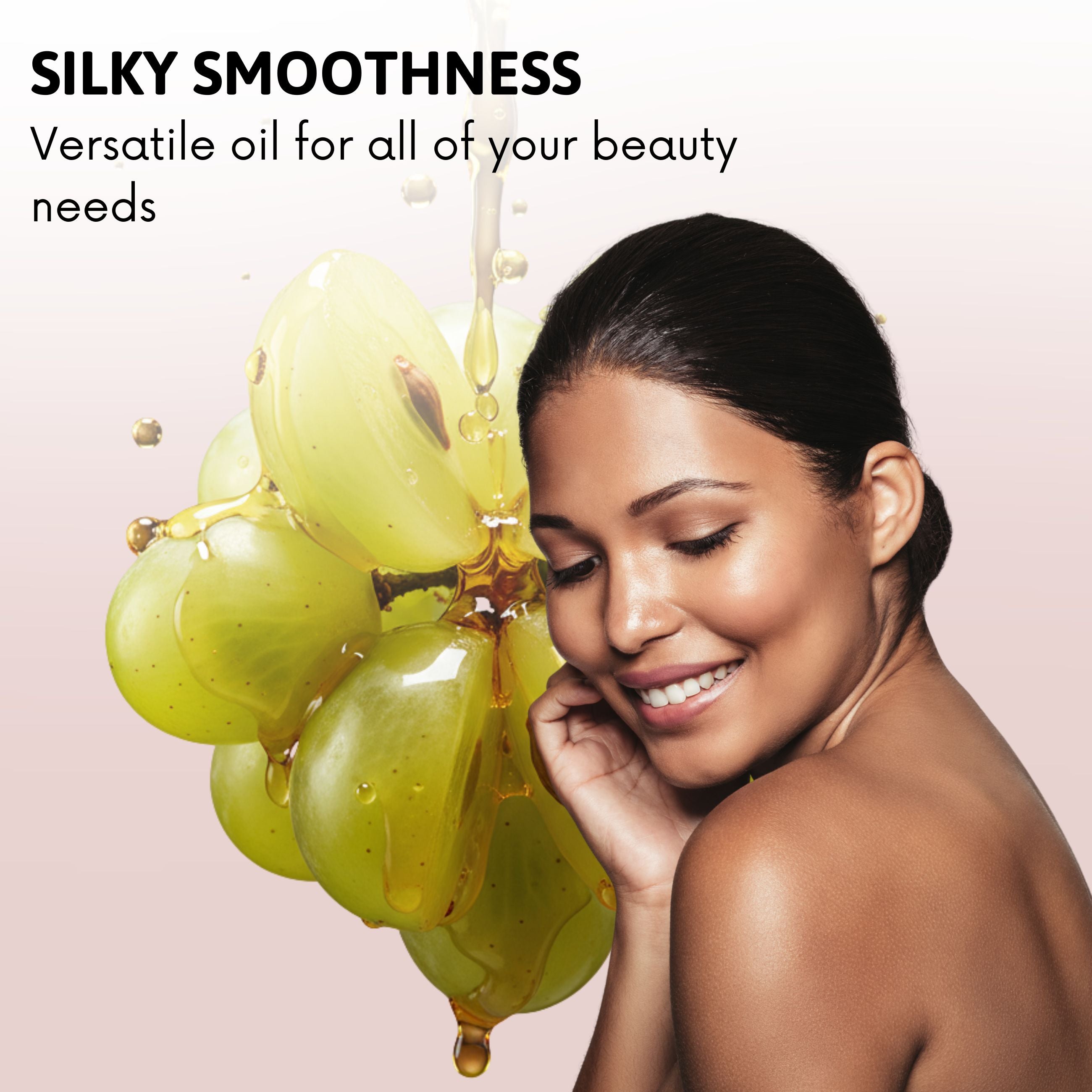 Best of Nature Grapeseed Massage & Body Oil - 100% Pure