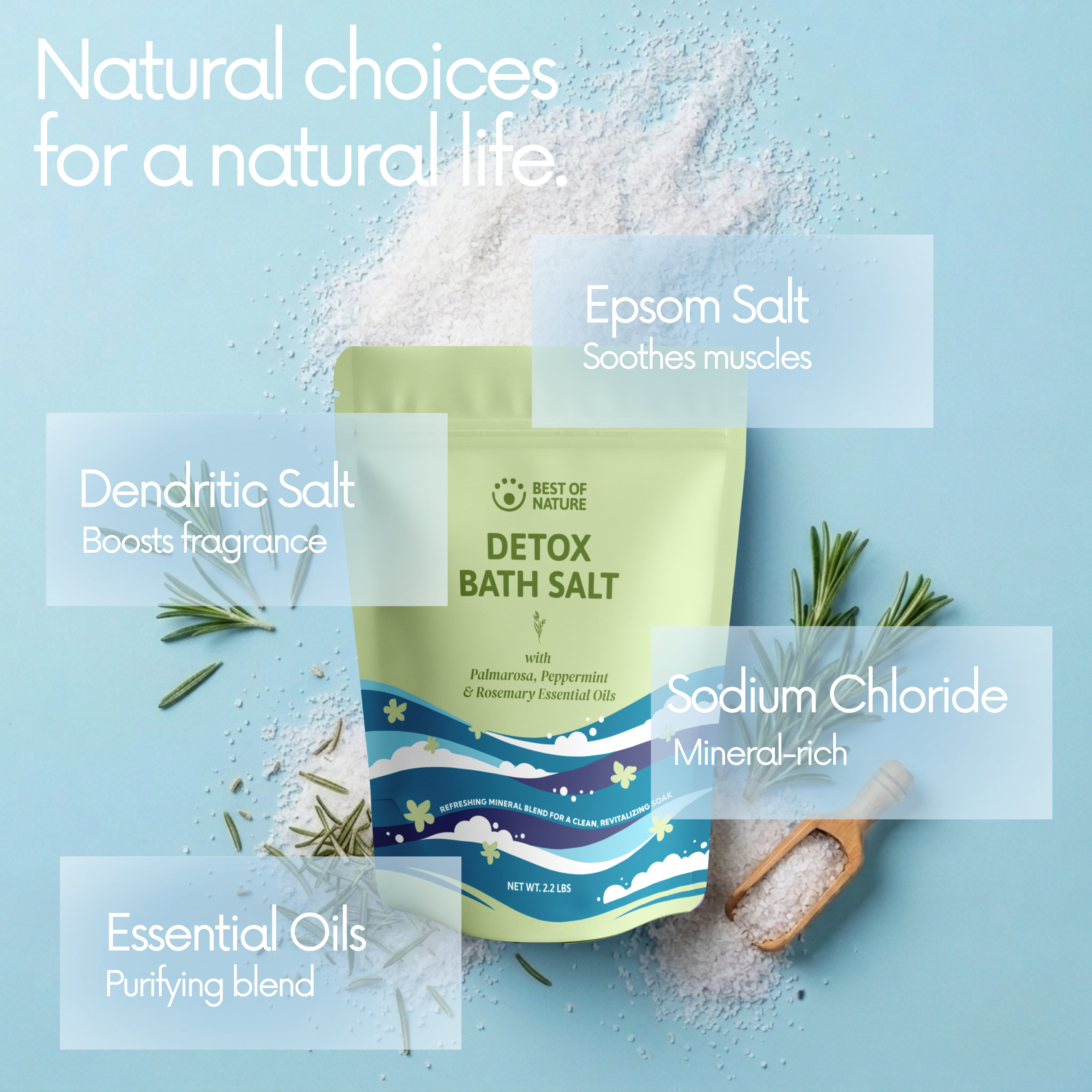 Detox Mineral Bath Salt