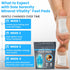 Mineral Vitality Detox Foot Pads with Fulvic Acid, Sea Salt, Magnesium