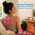 EDGE Silicone Cupping Therapy Massage Set Blue, 4 Cups