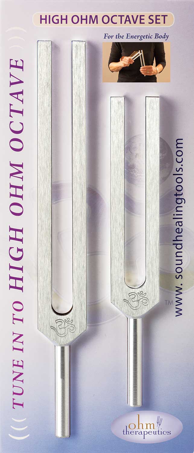 High Ohm Octave Tuning Forks (Set of 2) - Spa & Bodywork Market