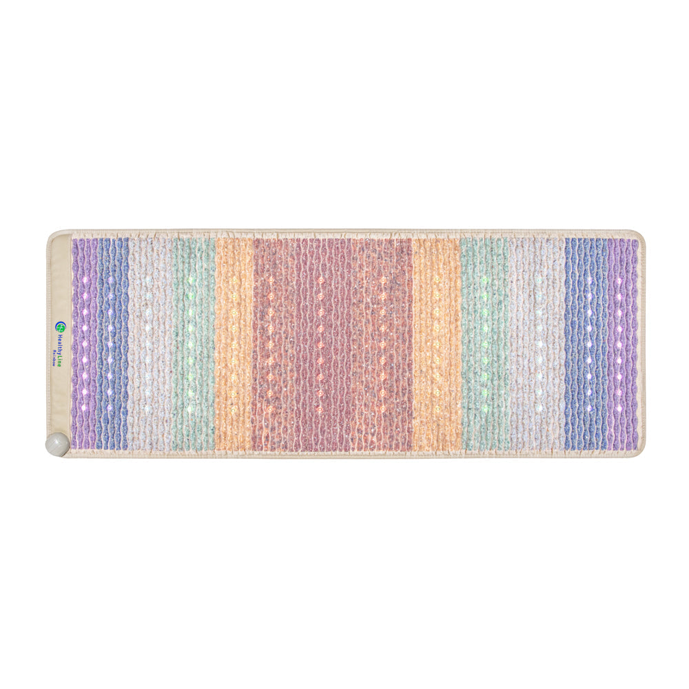 HealthyLine Rainbow Chakra Mat 7428 | Photon PEMF InfraMat Pro 3rd Edition