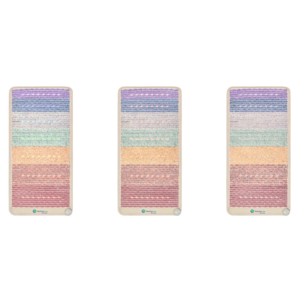 HealthyLine Rainbow Chakra Mat 5024 | Photon PEMF InfraMat Pro 3rd Edition