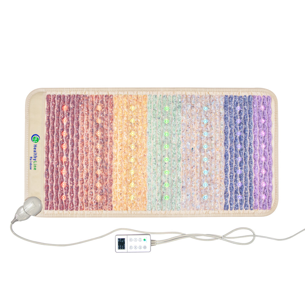 HealthyLine Rainbow Chakra Mat 4020 | Photon PEMF InfraMat Pro 3rd Edition