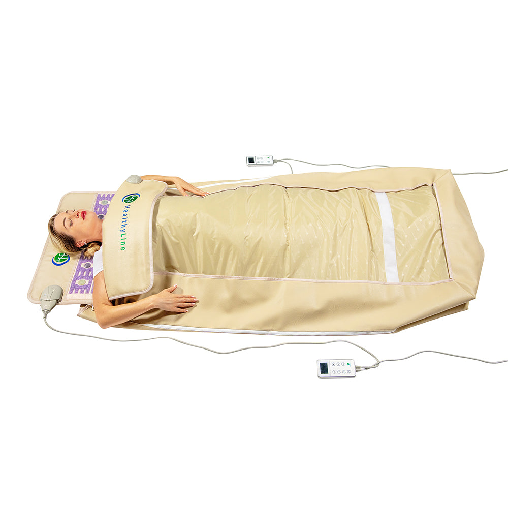 HealthyLine 360 Wrap Set TAJ (New Edition) & SOFT Pro PLUS 7428 | Photon PEMF InfraMat Pro