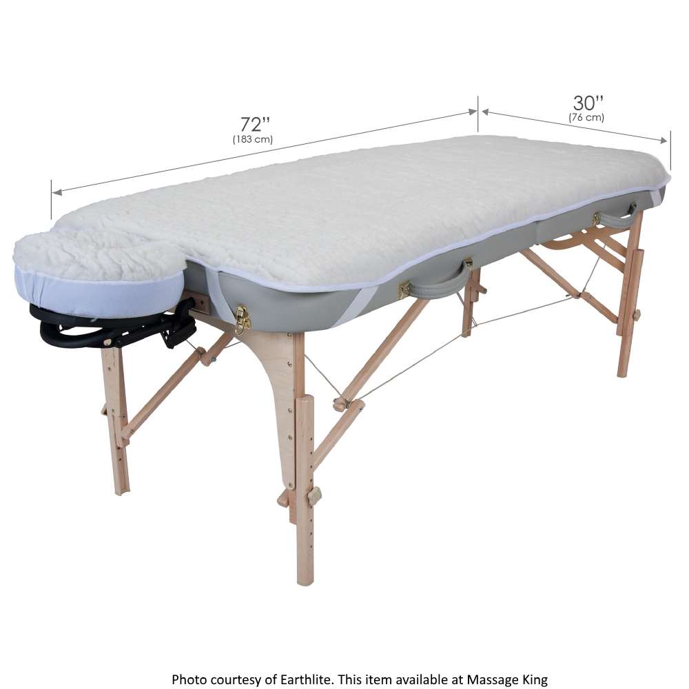 Basics Fleece Massage Table Pad - Earthlite