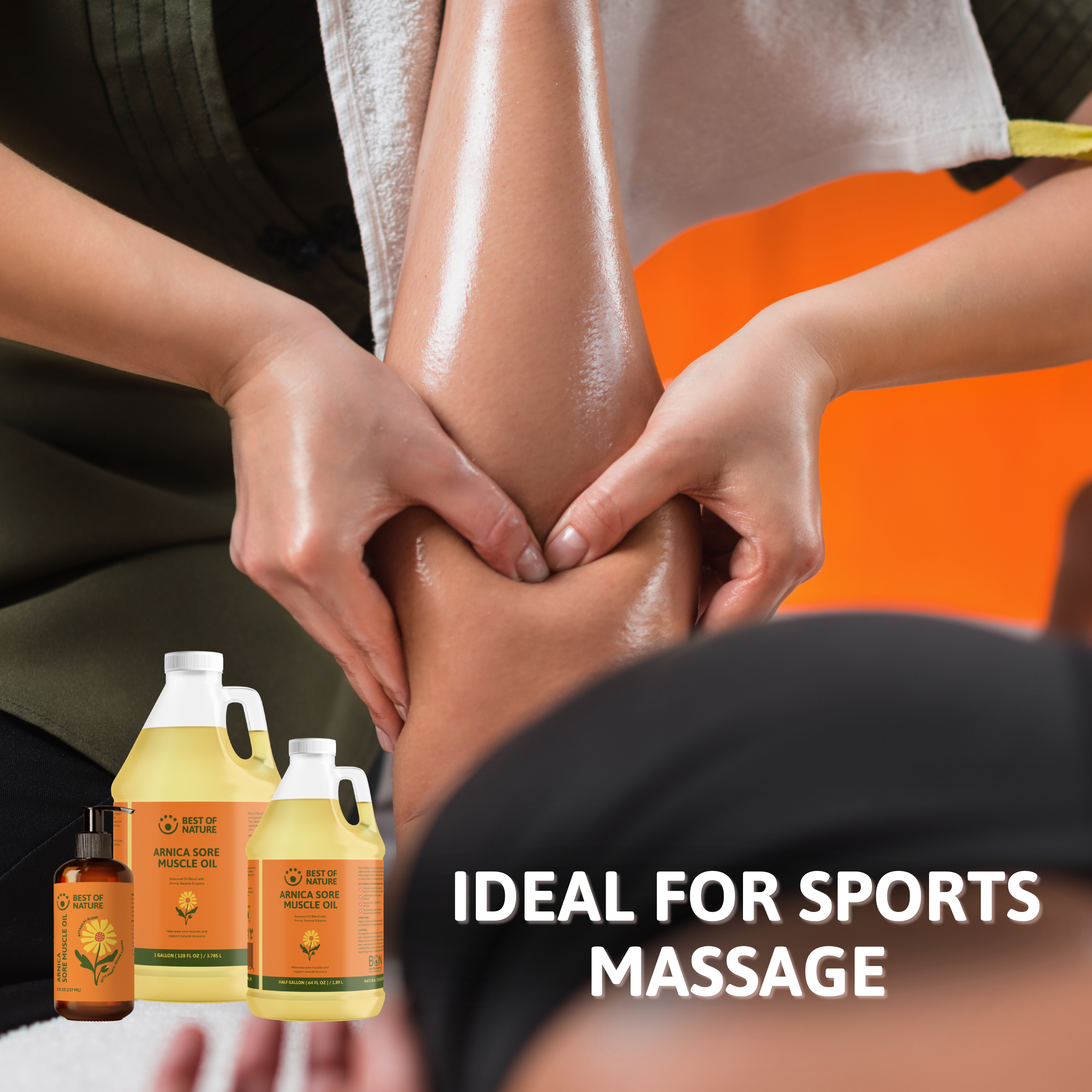 Best of Nature Therapeutic Arnica Sore Muscle Massage & Body Oil (formerly Arnica Blend)