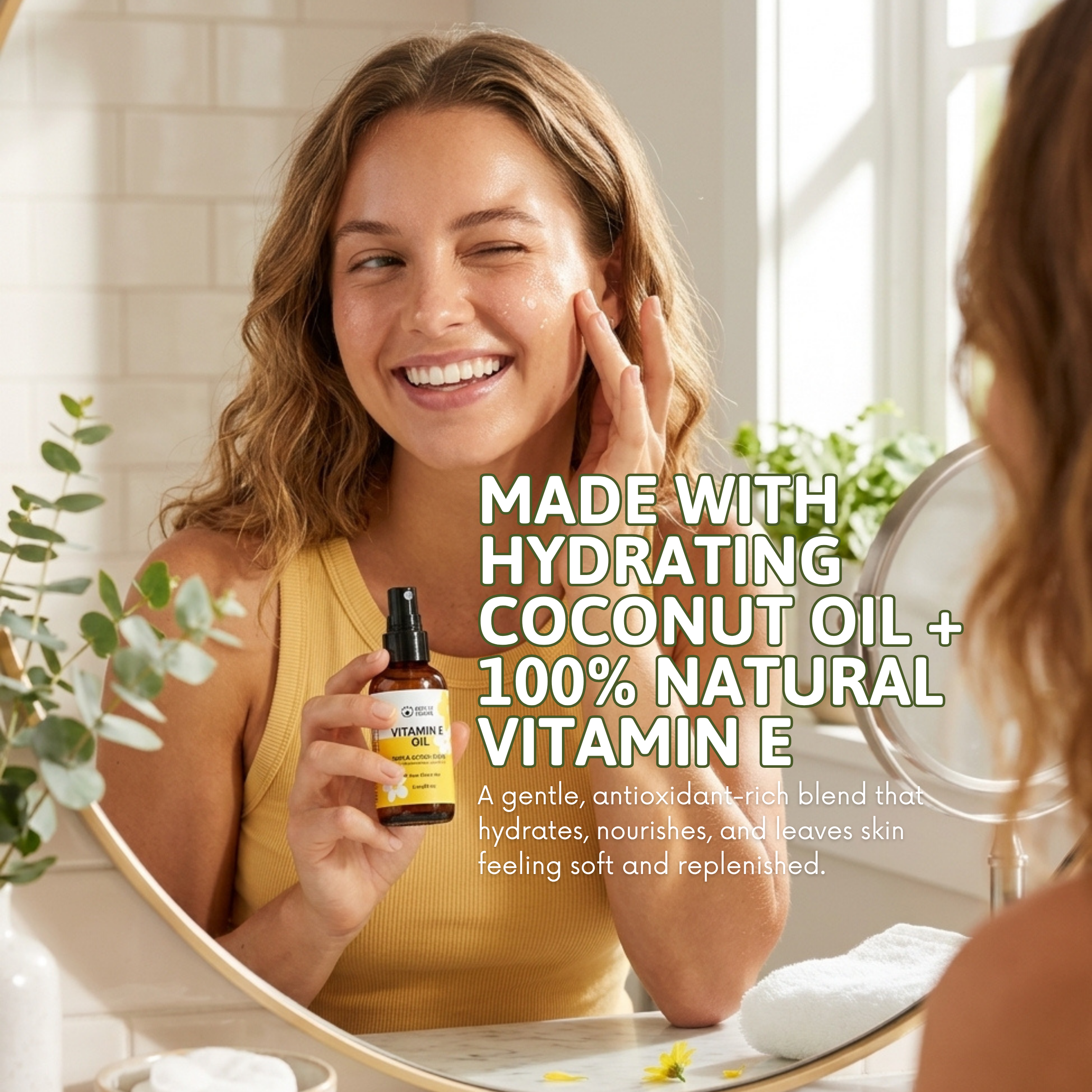 Best of Nature 100% Natural Vitamin E Oil - 28,000 IU