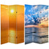 Sunrise Room Divider Art Print Screen (Canvas/Double Sided) - Spa & Bodywork Market