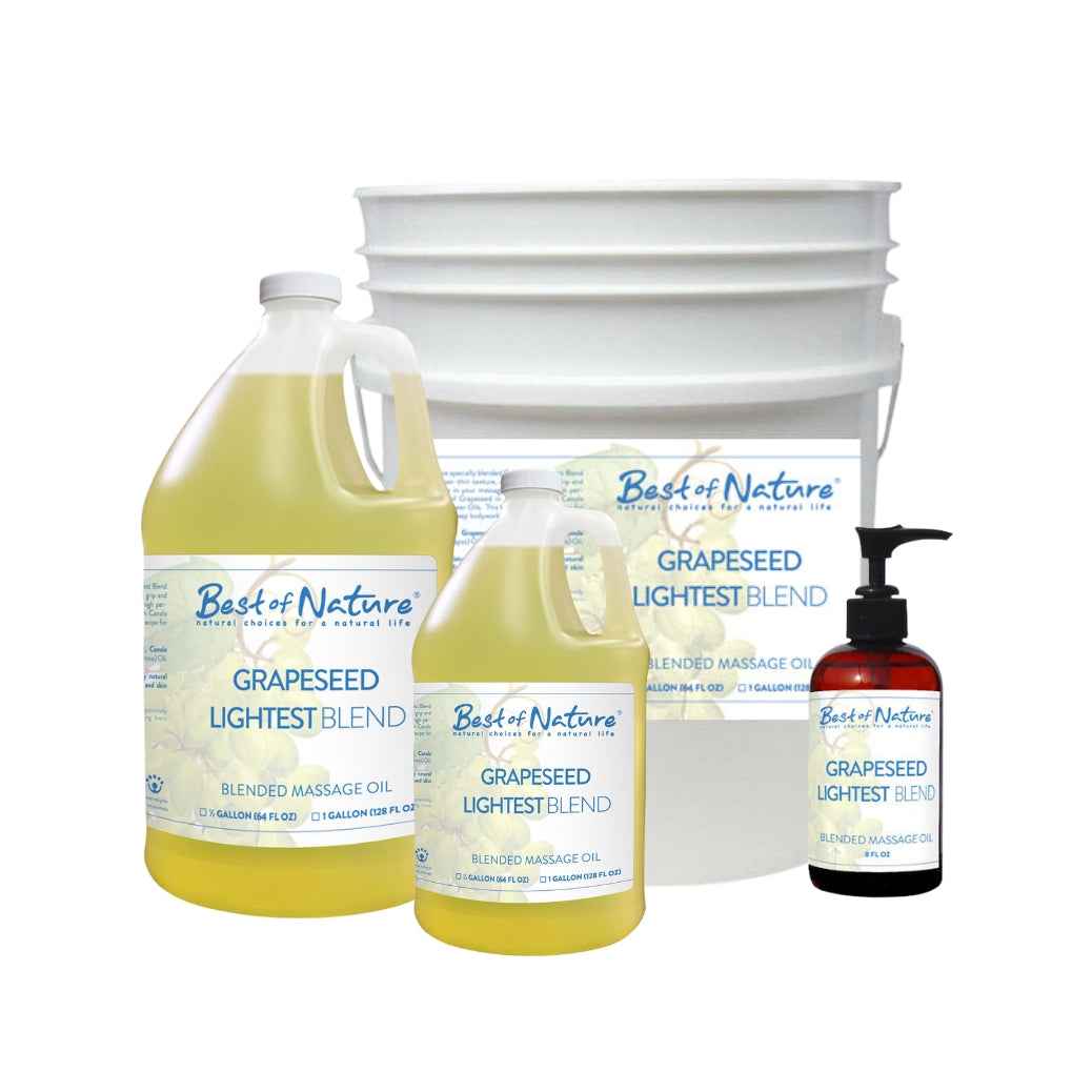 Best of Nature Ultra-Light (formerly Grapeseed Lightest Blend) Massage & Body Oil