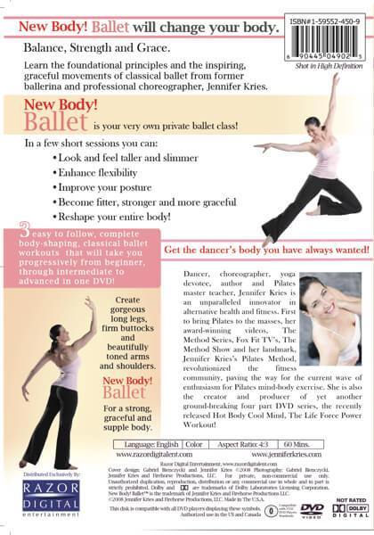 New Body Ballet Exercise & Dance Video on DVD - Jennifer Kries