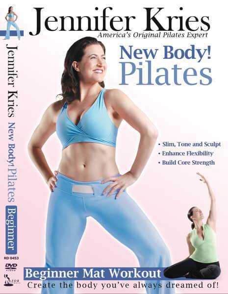 New Body Pilates Beginner Mat Workout Video on DVD - Jennifer Kries