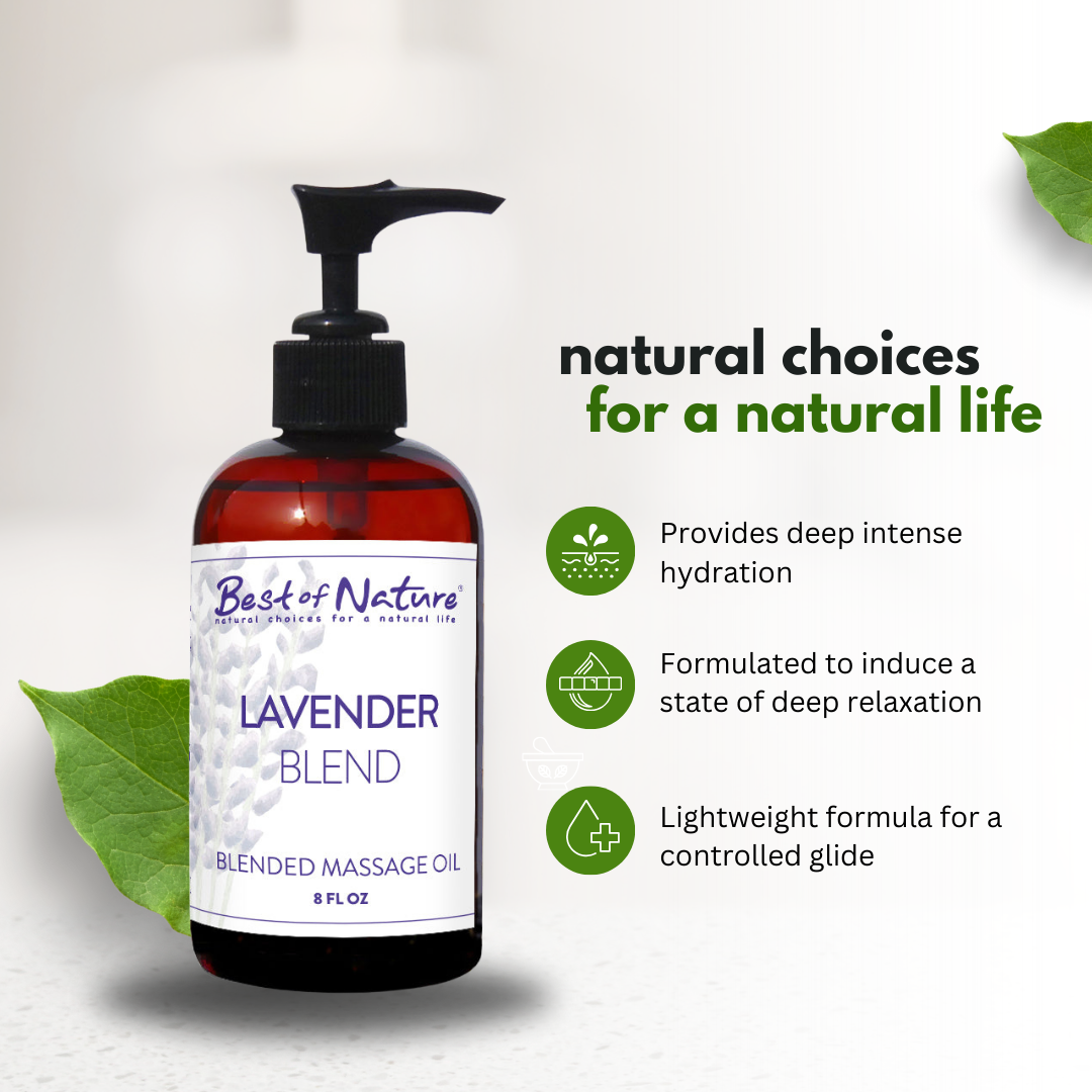 Lavender Blend Aromatherapy Massage & Body Oil