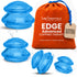 EDGE Silicone Cupping Therapy Massage Set Blue, 4 Cups