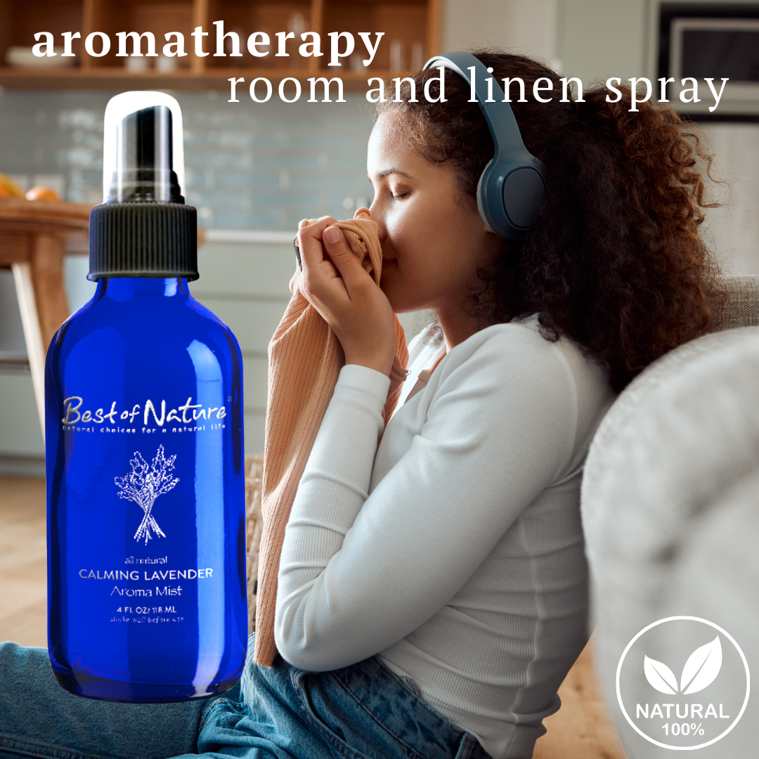 Best of Nature Calming Lavender Essential Oil Aroma Mist & Room Spray