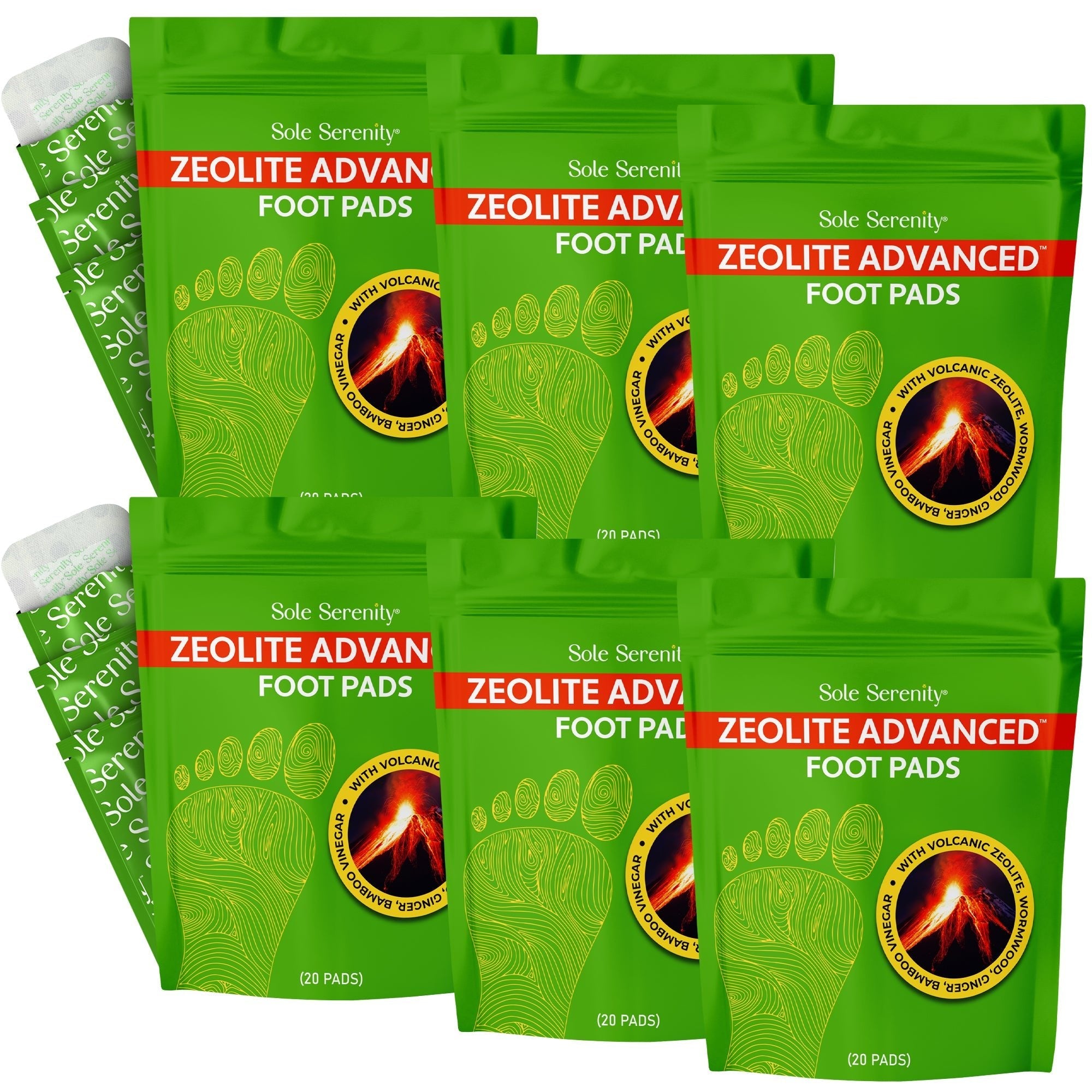 Advanced Zeolite Detox Foot Pads