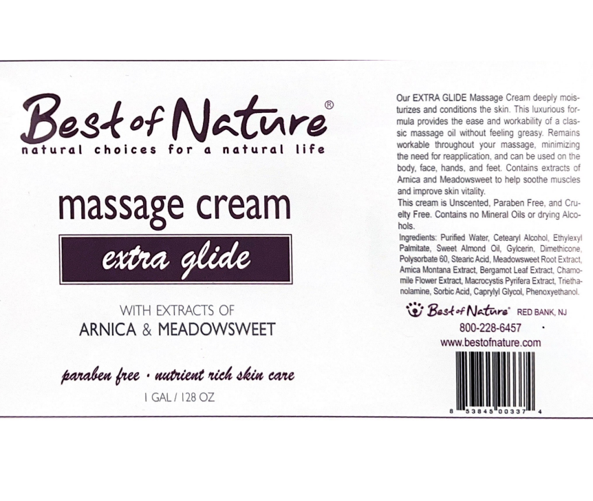 Best of Nature Extra Glide Massage Cream
