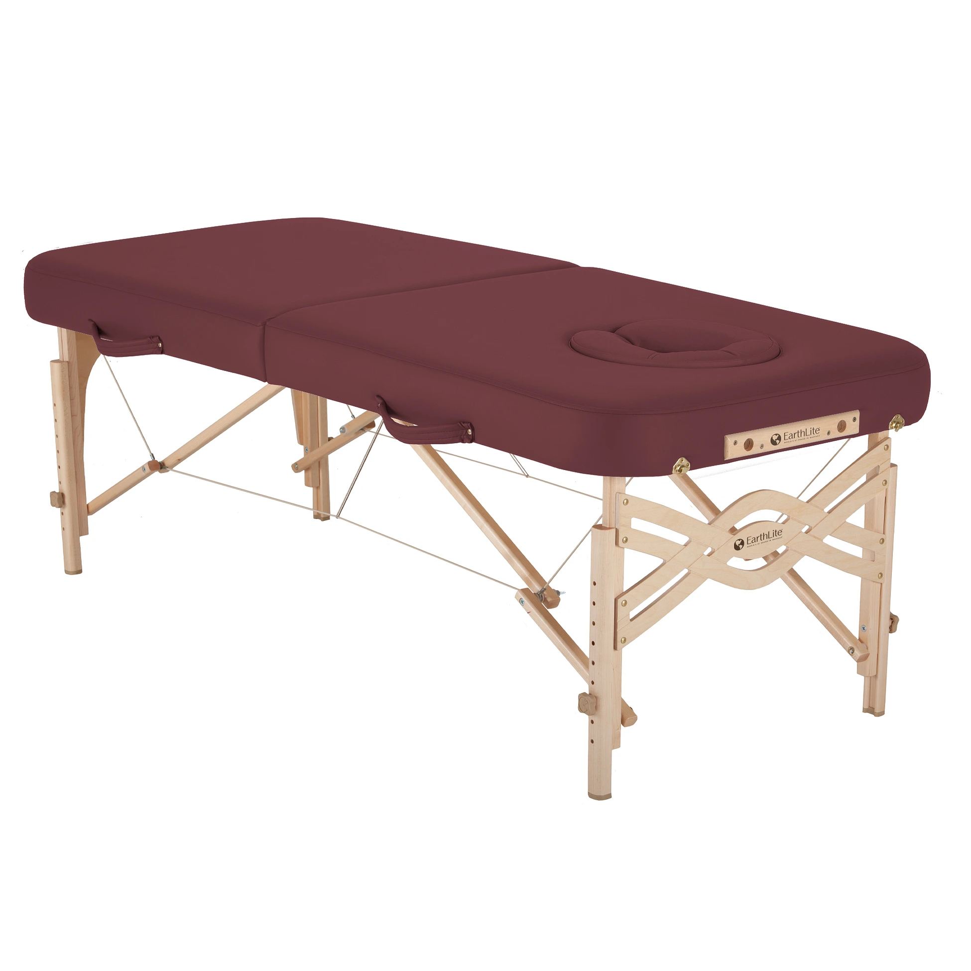 Earthlite Spirit Portable Massage Table with Face Hole and Plug - Massage King