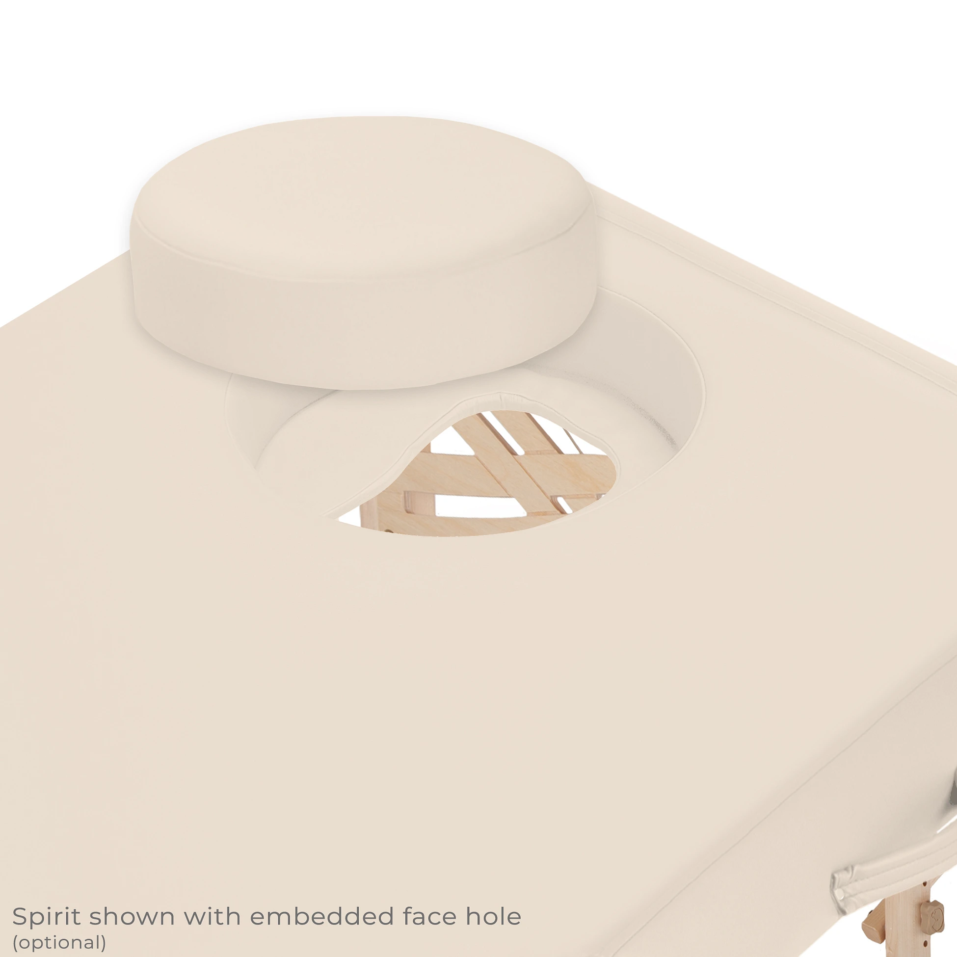 Earthlite Spirit Portable Massage Table with Face Hole and Plug - Massage King