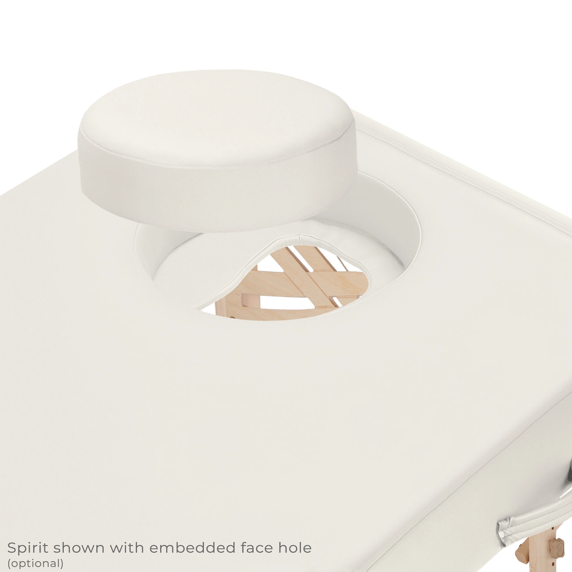 Earthlite Spirit Portable Massage Table with Face Hole and Plug - Massage King