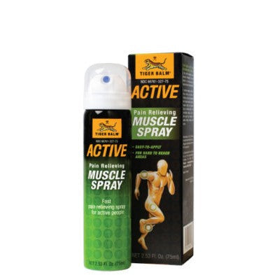 Tiger Balm Active Muscle Spray, 2.53 oz