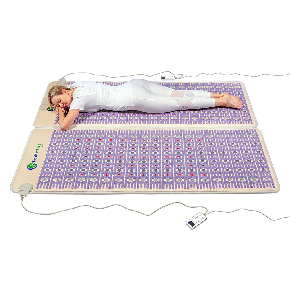 HealthyLine TAJ-Mat Queen 8060 Firm | Photon PEMF Split InfraMat Pro