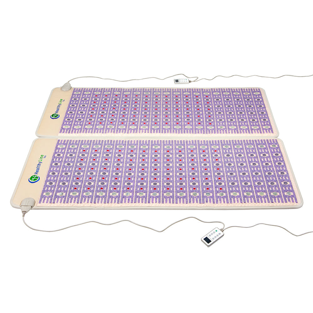 HealthyLine TAJ-Mat Queen 8060 Firm | Photon PEMF Split InfraMat Pro