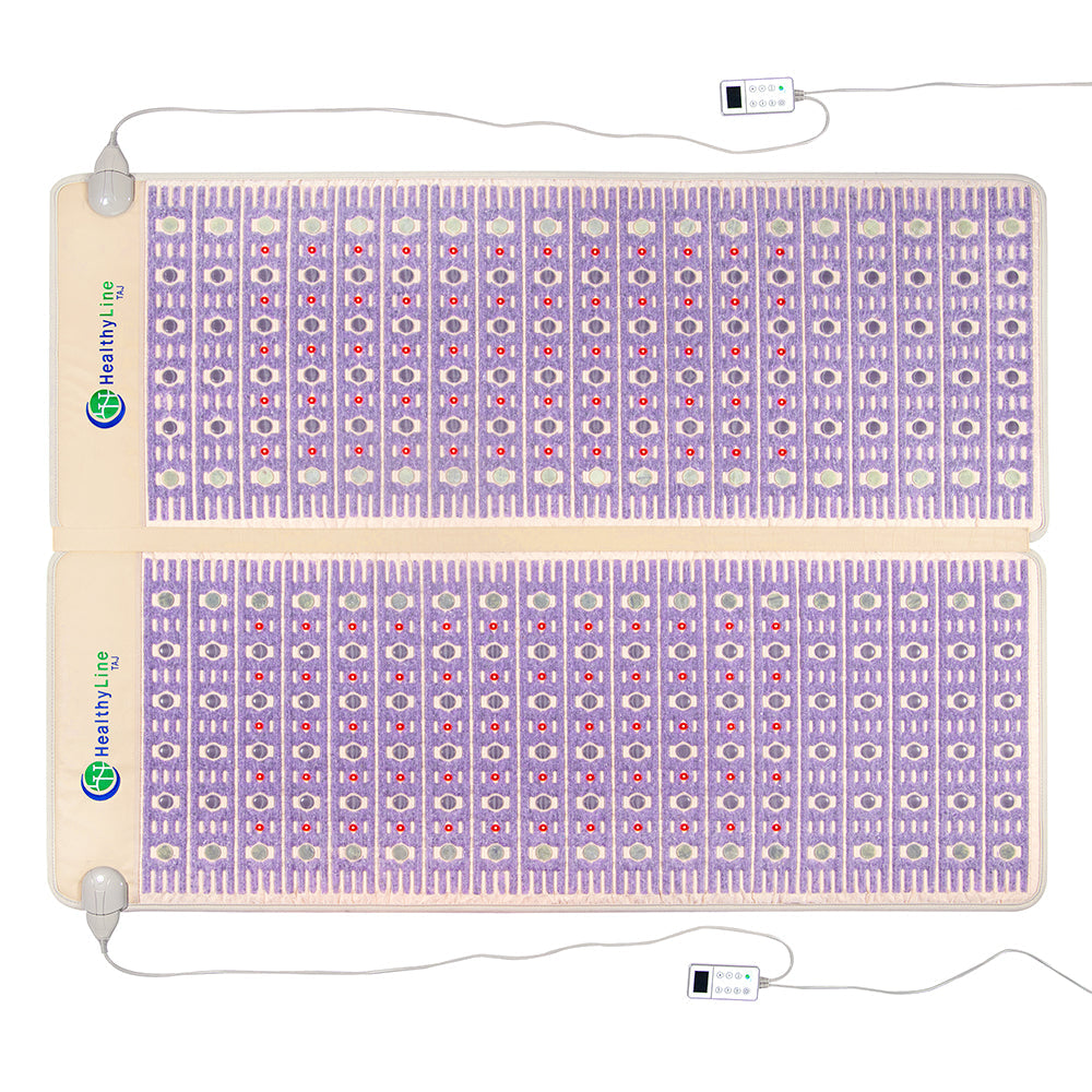 HealthyLine TAJ-Mat Queen 8060 Firm | Photon PEMF Split InfraMat Pro