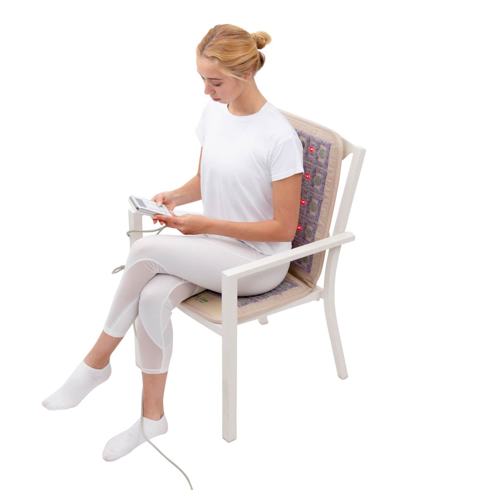 HealthyLine TAJ-Mat Chair 4018 Firm | Photon PEMF InfraMat Pro