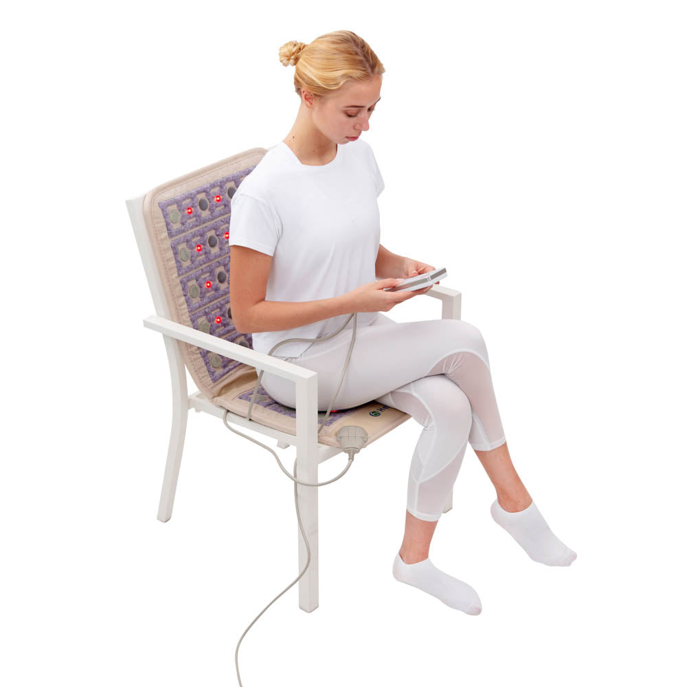 HealthyLine TAJ-Mat Chair 4018 Firm | Photon PEMF InfraMat Pro