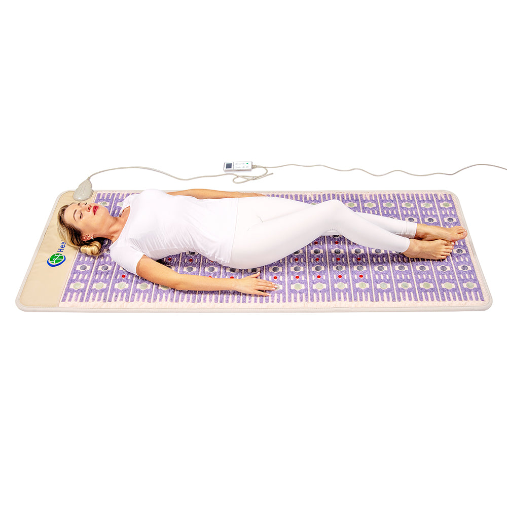 HealthyLine TAJ-Mat Large 8030 Firm | Photon PEMF (Left) InfraMat Pro