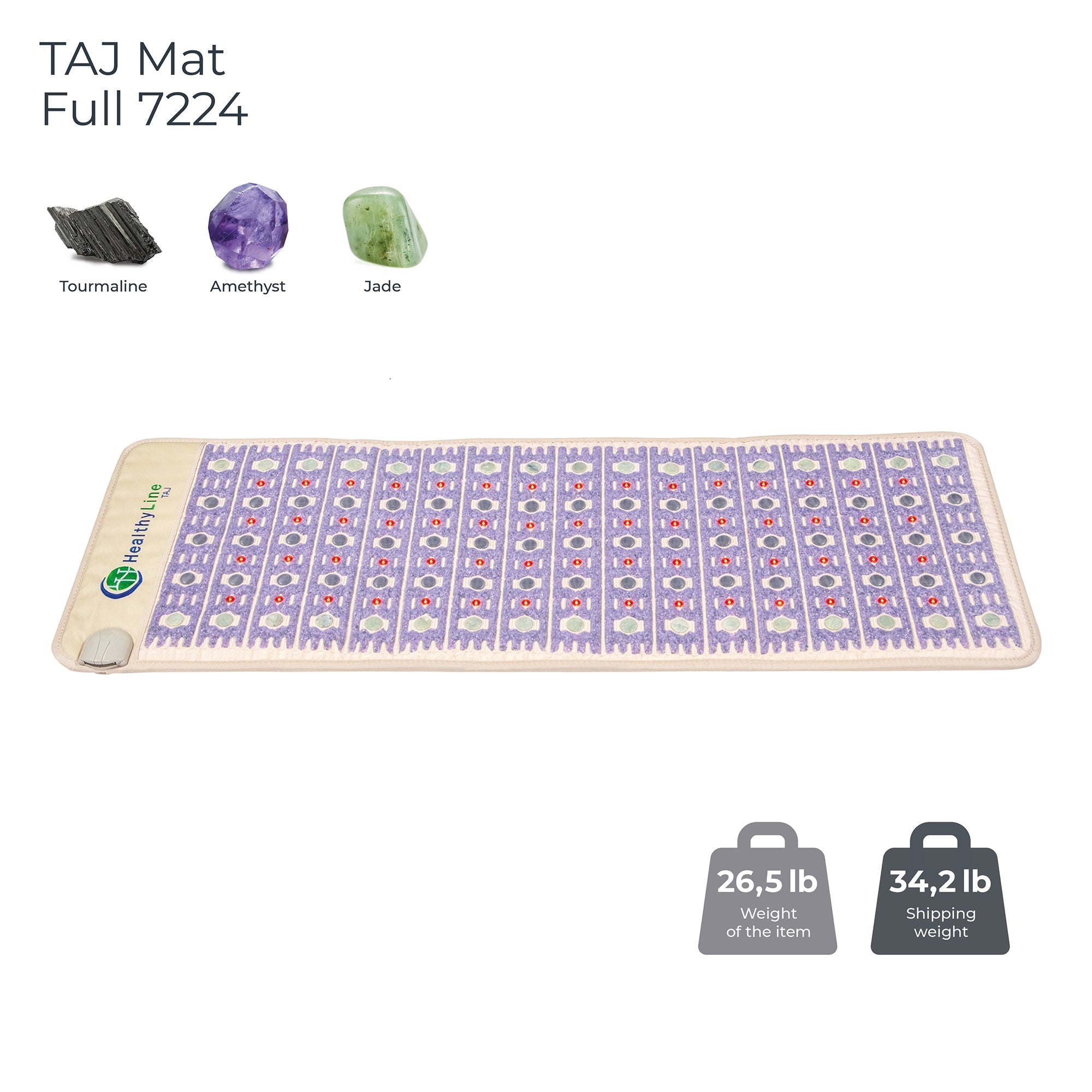 Healthyline TAJ-Mat Full 7224 Firm | Photon PEMF InfraMat Pro