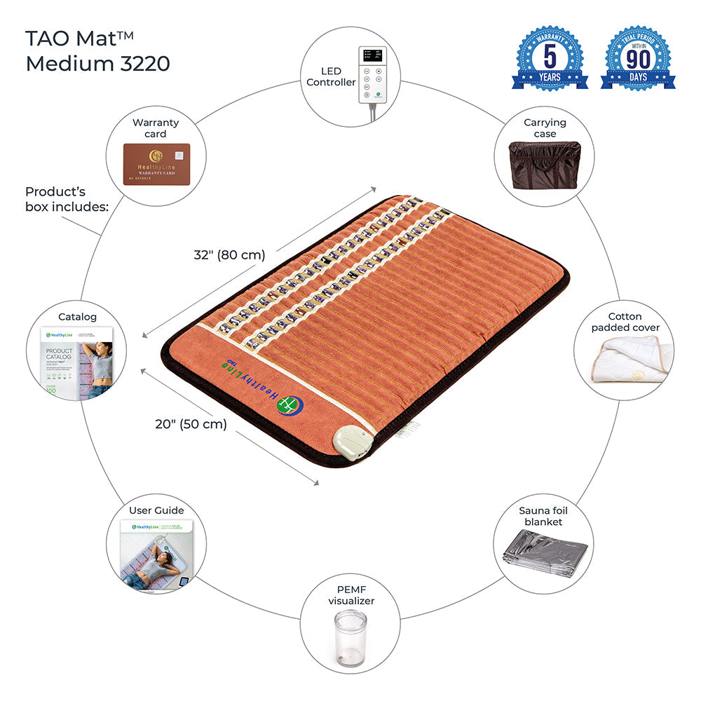 HealthyLine TAO-Mat Medium 3220 Firm | PEMF InfraMat Pro