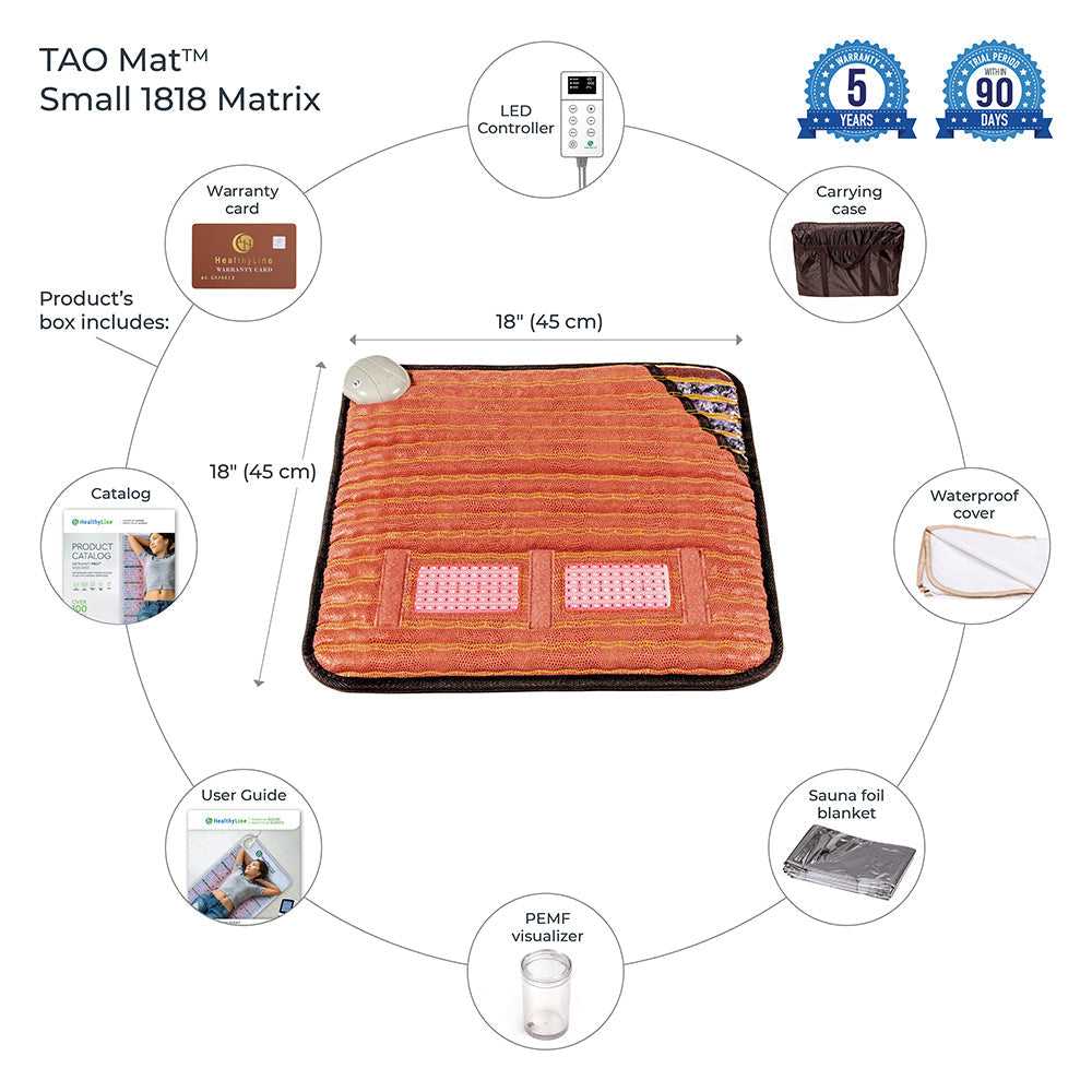 HealthyLine TAO-Mat Small 1818 | Photon Matrix PEMF InfraMat Pro