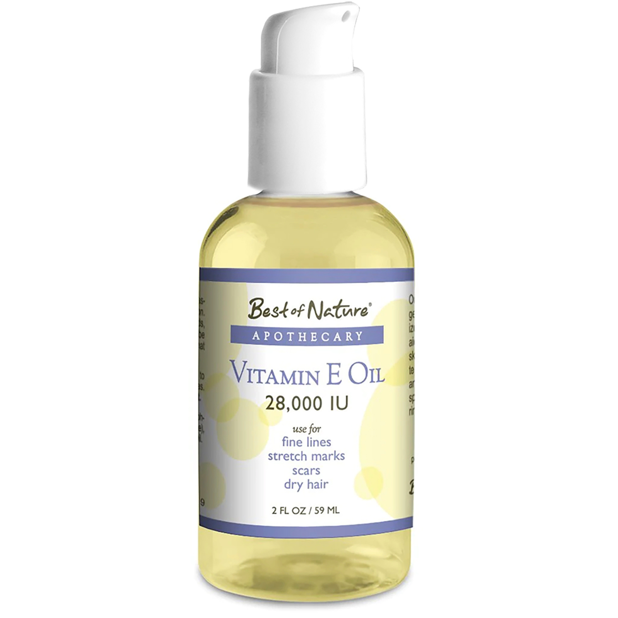 Best of Nature 100% Natural Vitamin E Oil - 28,000 IU
