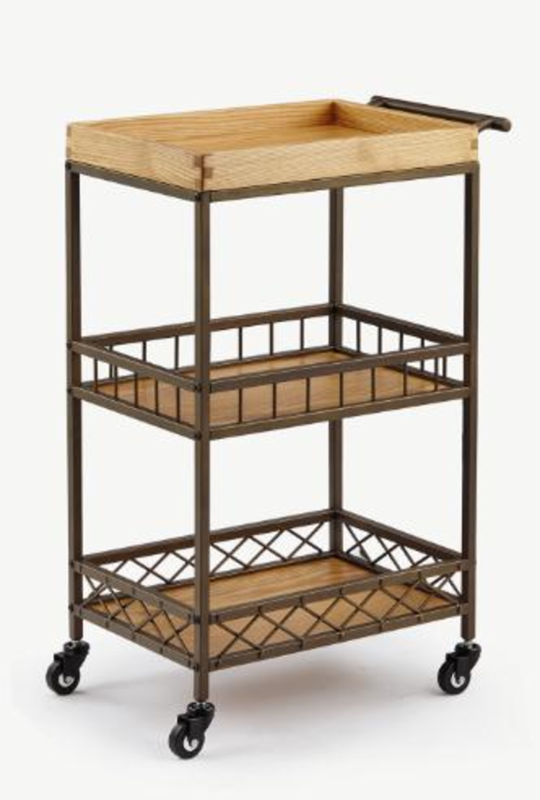 Wooden Esthetician's Trolley - Spa & Bodywork Market