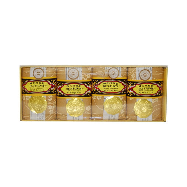 Bee & Flower Sandalwood Soap 2.65 oz / 12 pack