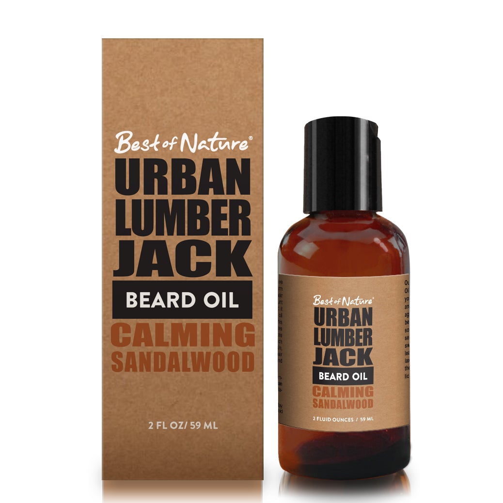 Best of Nature Urban Lumberjack Beard Oil - Calming Sandalwood