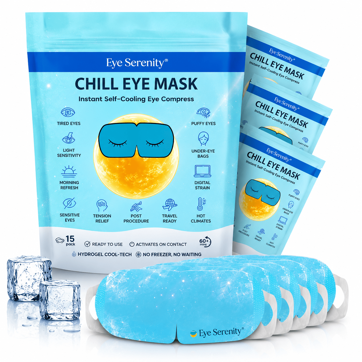 CHILL Self-Cooling Eye Mask